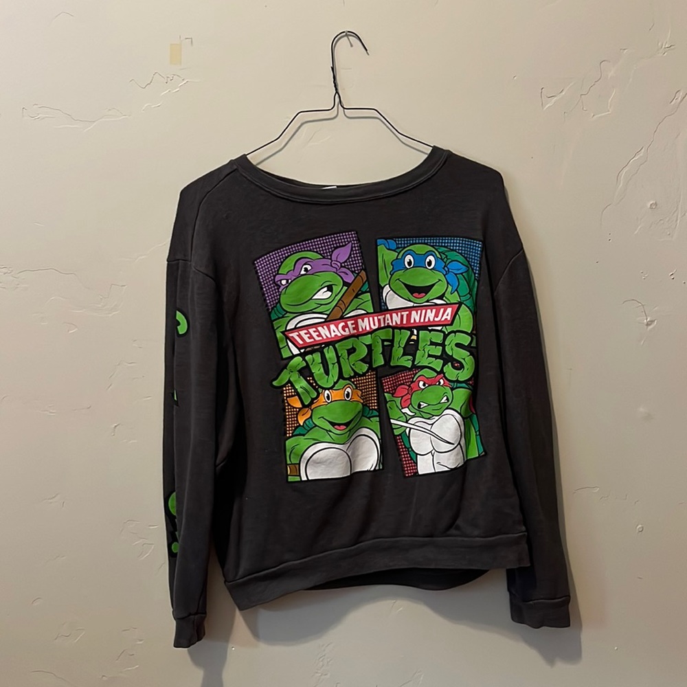 Vintage Nickelodeon Ninja Turtles Oversized Hoodie